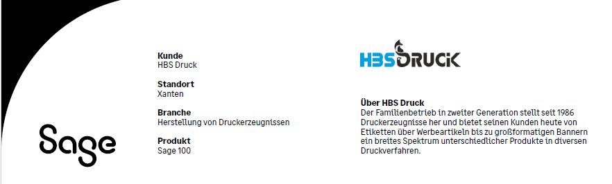 Sage 100 in der Druckbranche